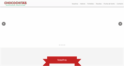 Desktop Screenshot of chocochitas.com
